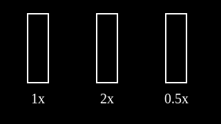 Speed modification